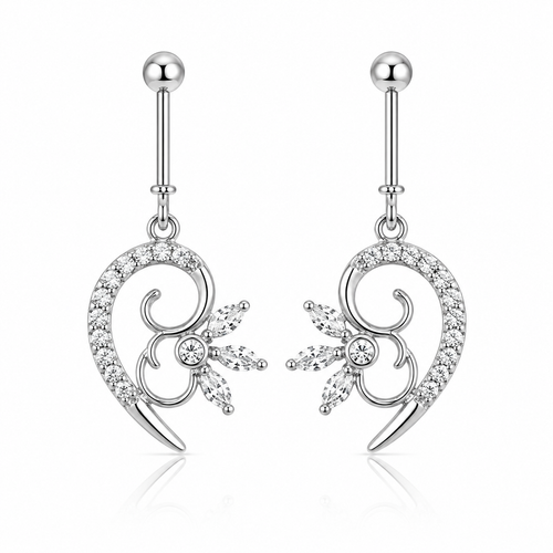 Enchanted Bloom Drop Earrings