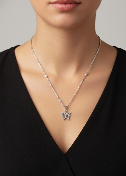 Delicate Butterfly Pendent