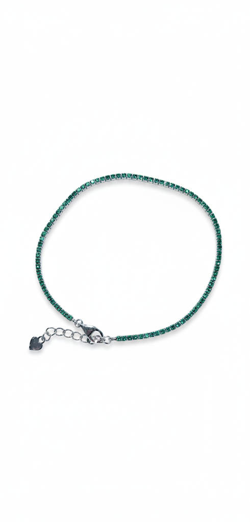 Evergreen Frost Tennis Bracelet