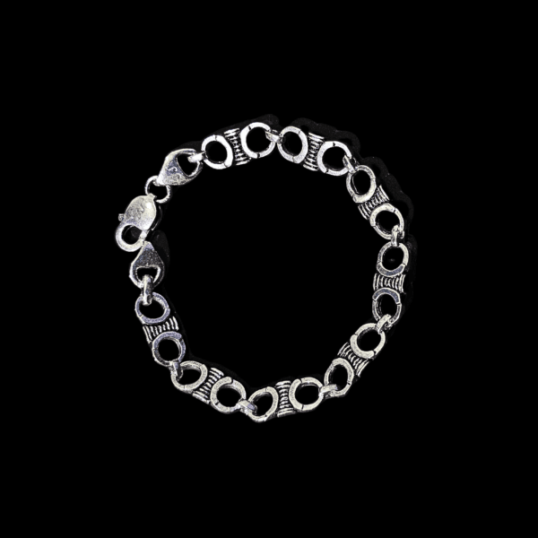 Radiant Link Silver Bracelet