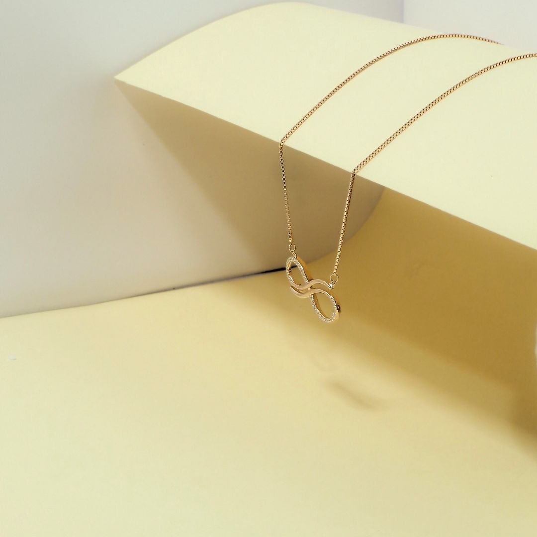 Radiant Infinity Necklace