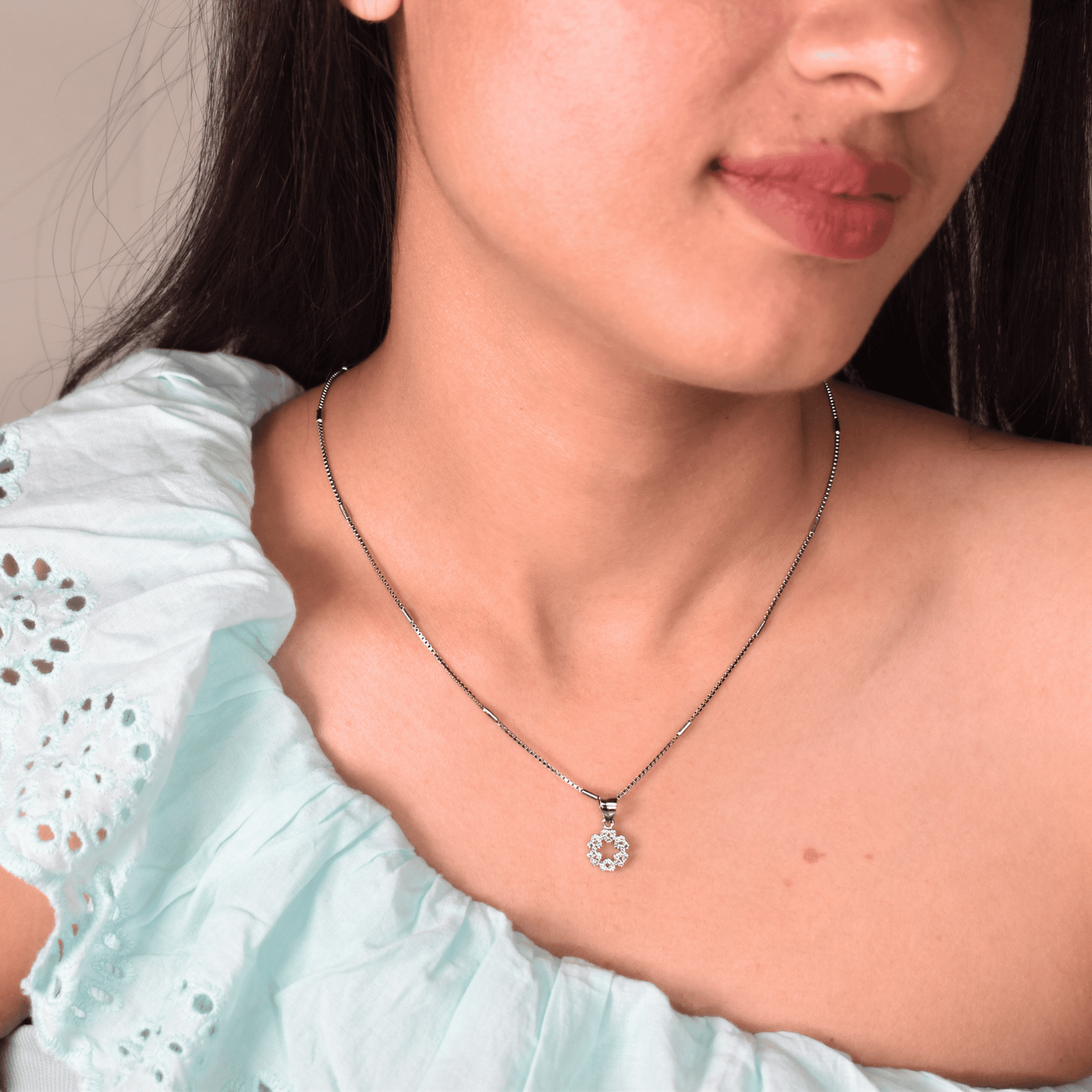 Heart Circle Pendant