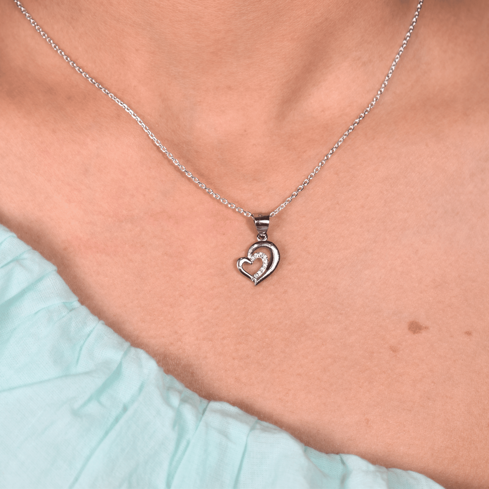 Double Heart Pendant