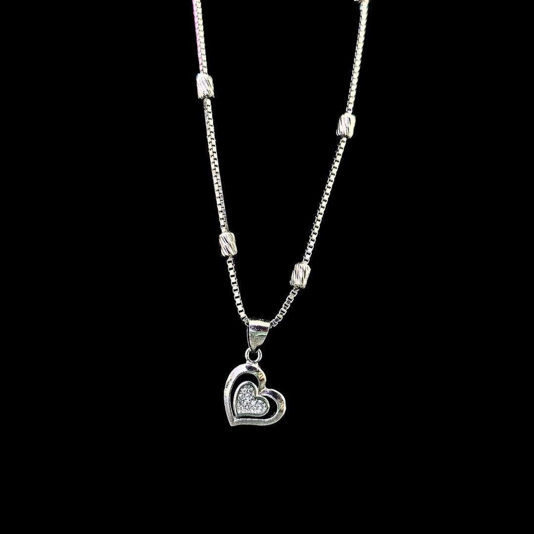 Double Heart Pendant
