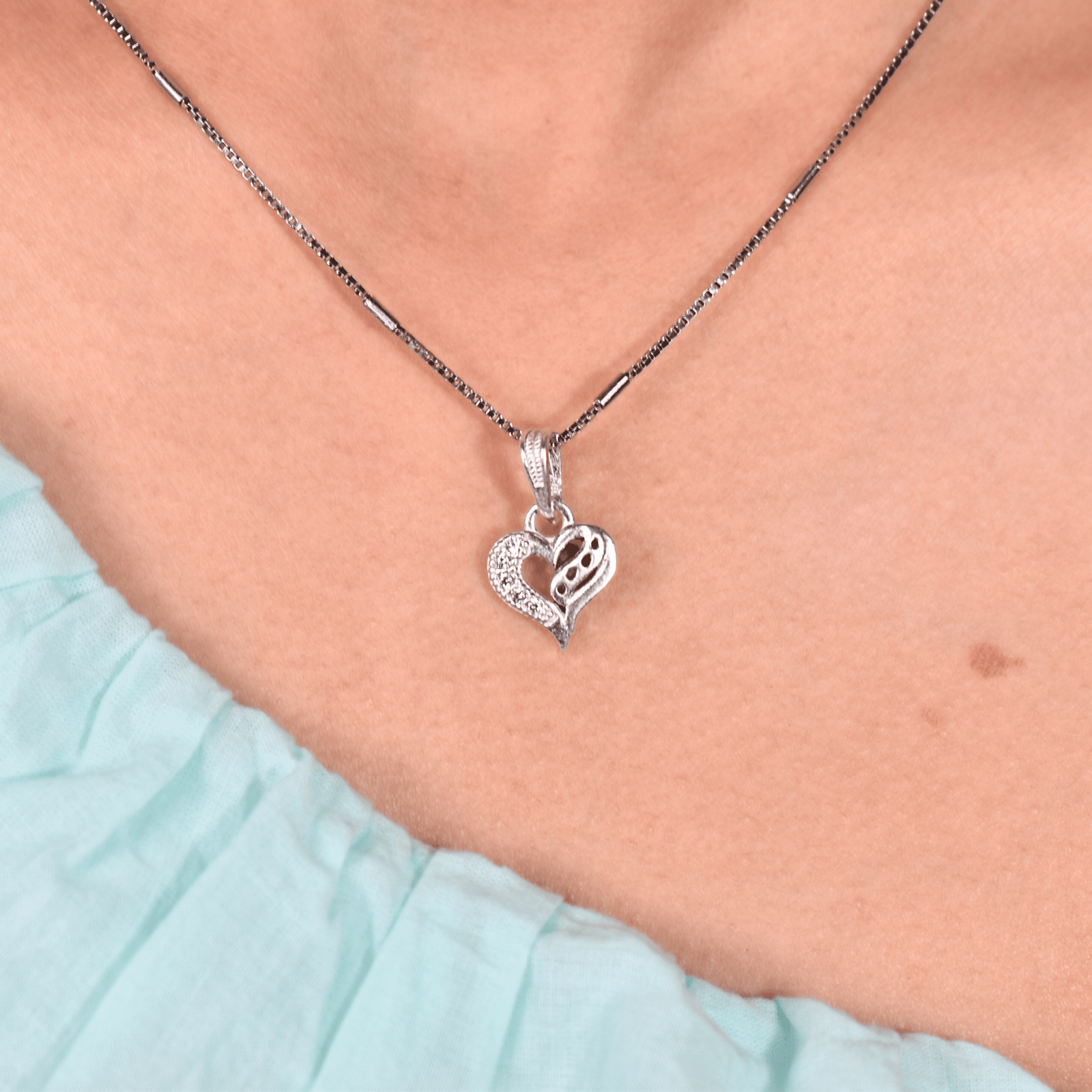 Heart Blossom Pendant