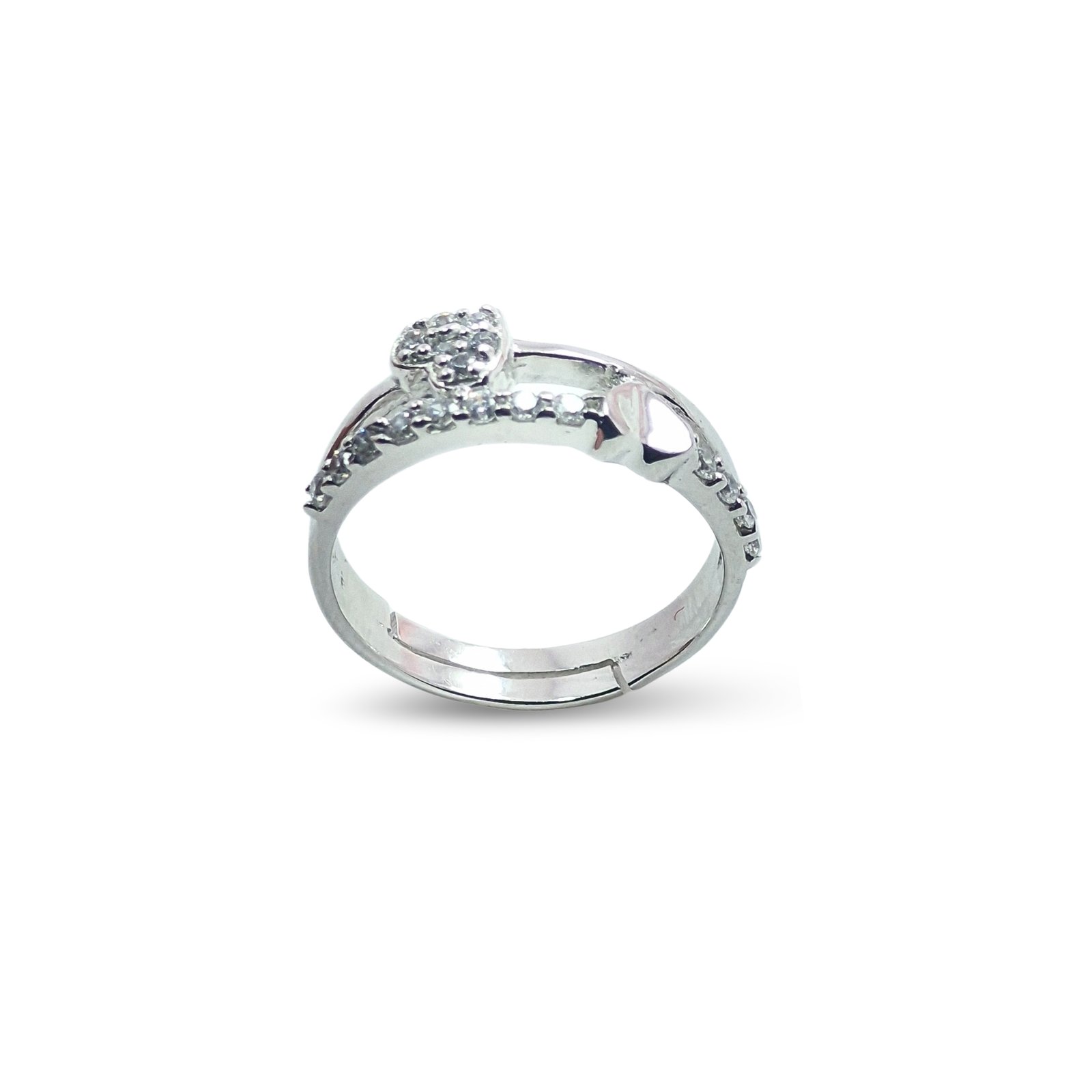 Heart & Sparkle Ring