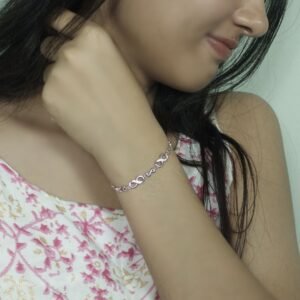 Heartfelt Silver Bracelet