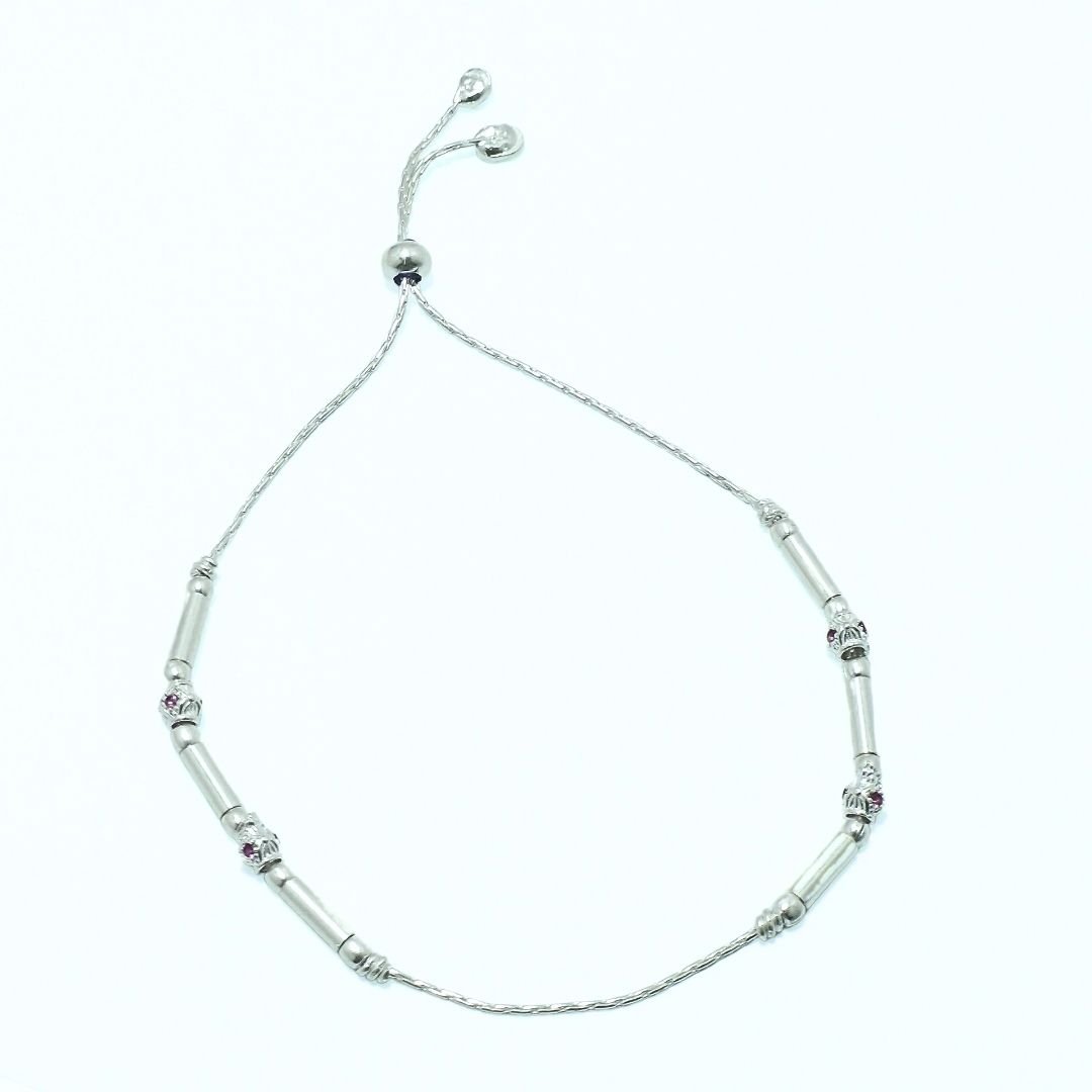 Twilight Spark Sterling Anklet