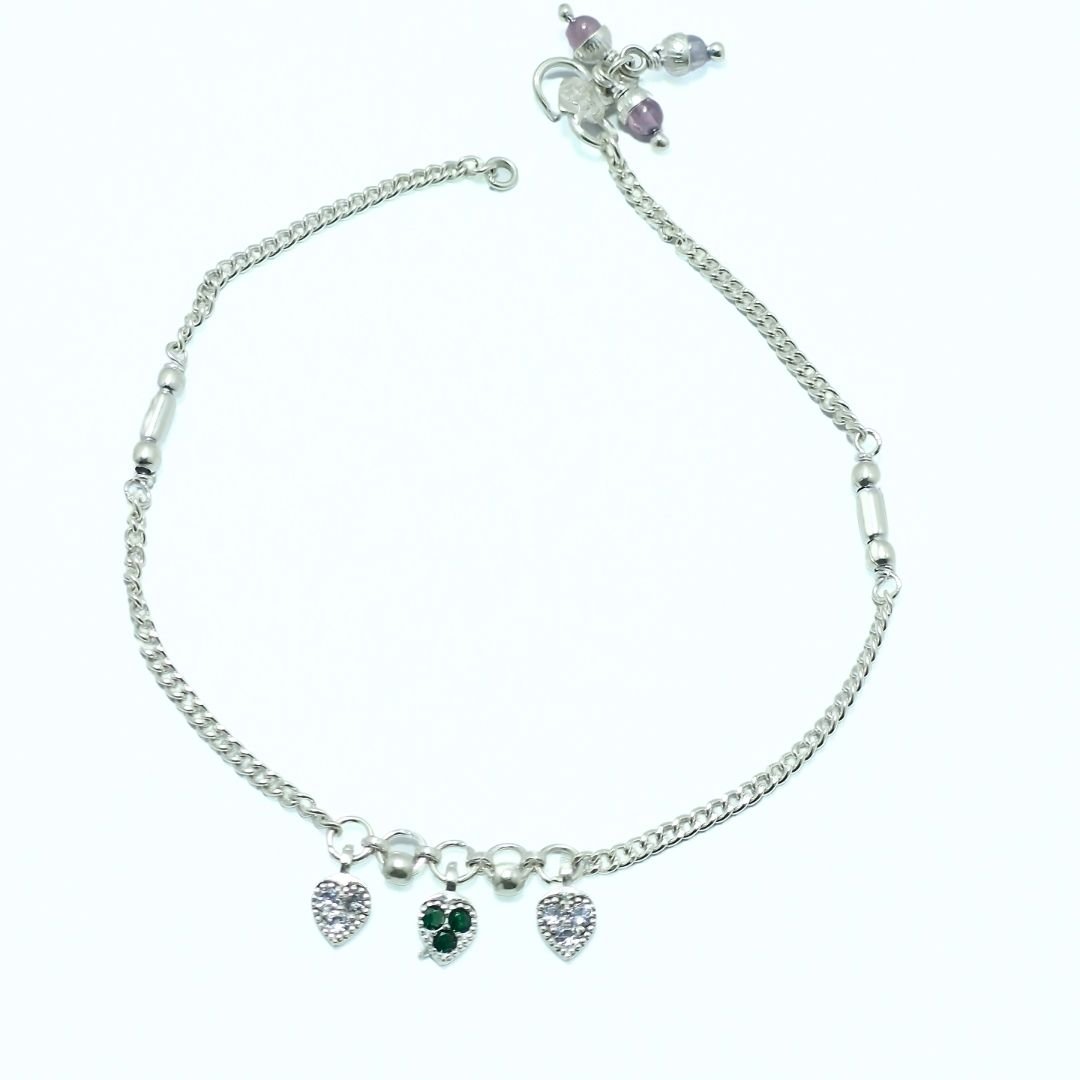 Luna Gem Anklet