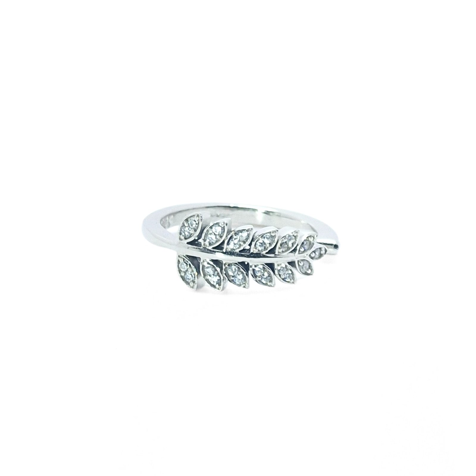 Emerald Leaf Ring