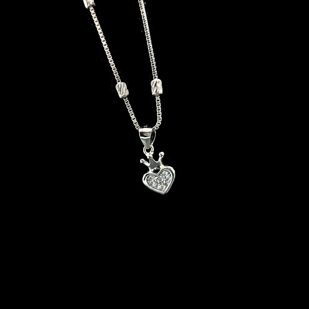 Crowned Heart Pendant