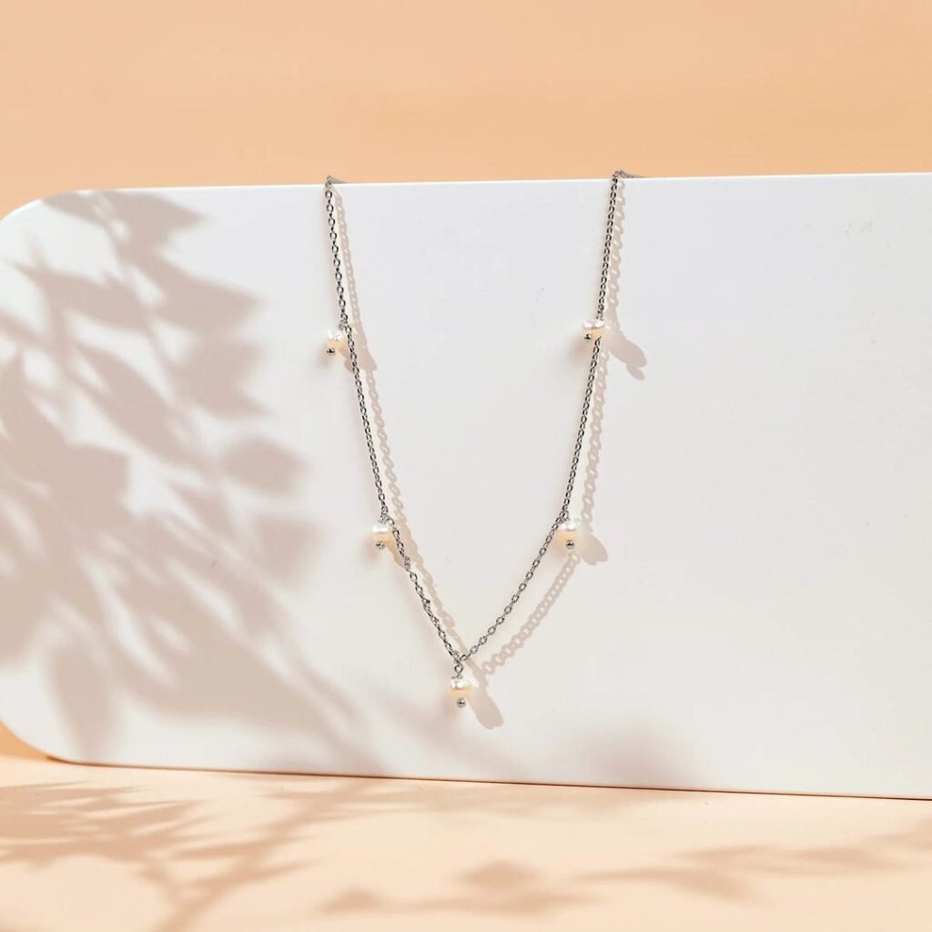 Whisper Pearl Sterling Necklace