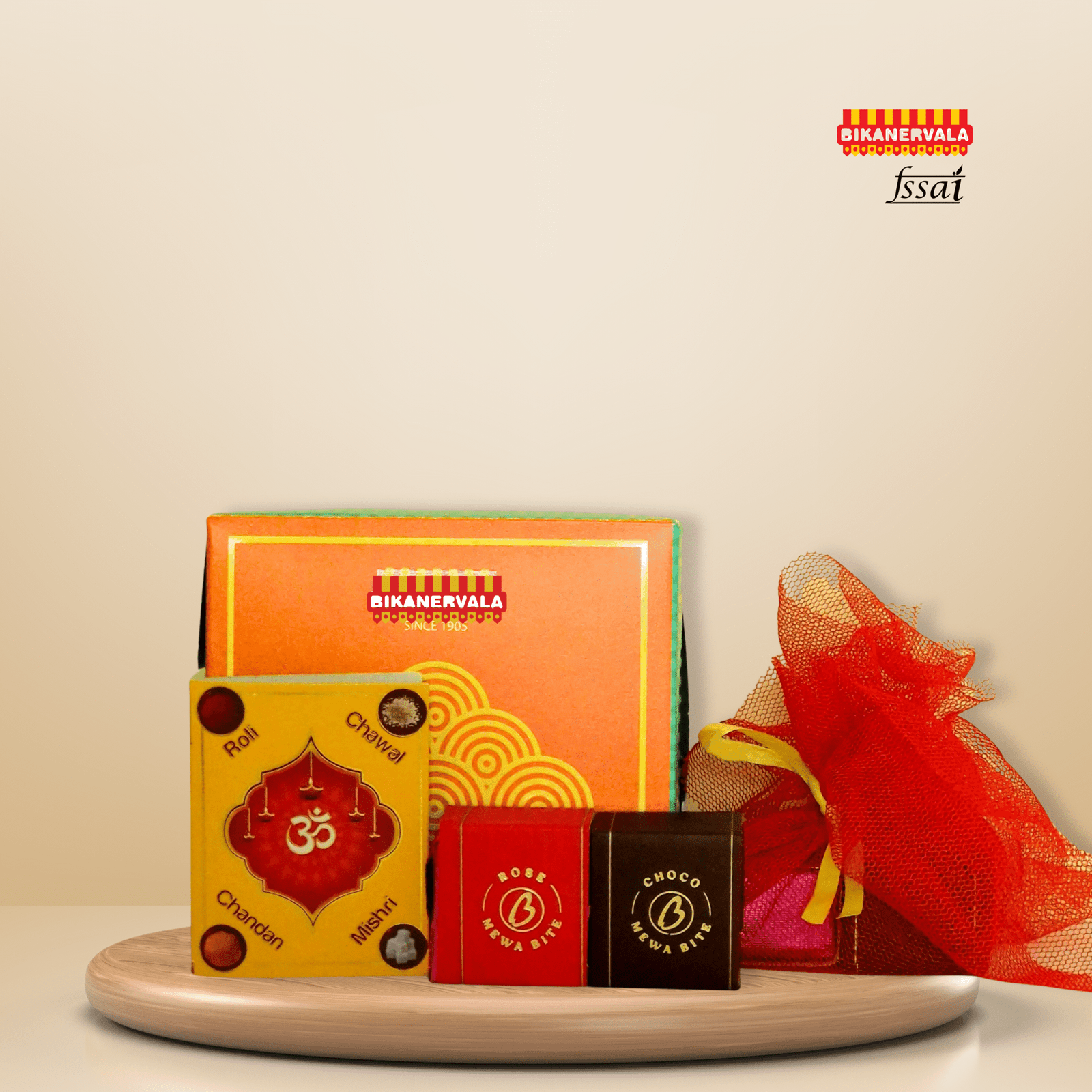 Lustra Silver Rakhi Hamper – Ganesha Edition