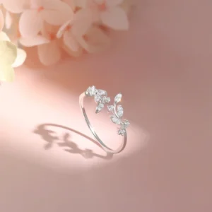Enchanting Bloom Sterling Silver Ring