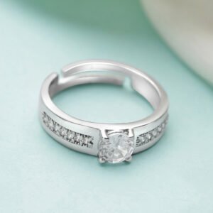 Titan Crest Sterling Ring