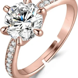 Radiant Bloom Sterling Silver Ring