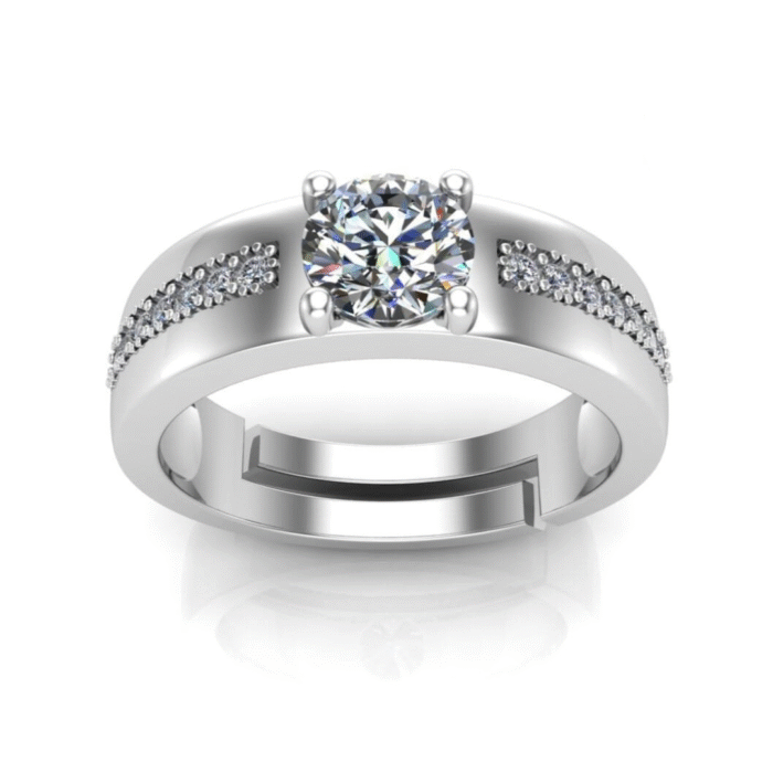 Titan Crest Sterling Ring - Image 5
