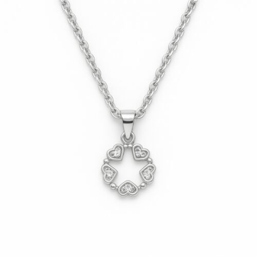 Delicate Butterfly Pendant necklace with silver chain and butterfly charm