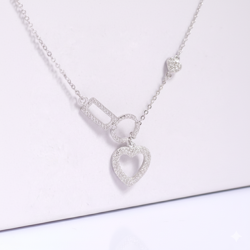Lustra “HeartBeat” Pendant in 925 Silver
